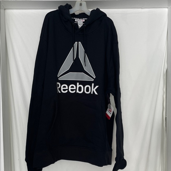 Reebok Other - Men's new with tags 3x Reebok black delta fleece hoodie